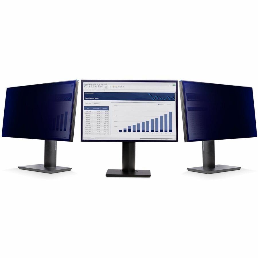 StarTech 24 Inch Privacy Screen Filter - Acrylic Monitor Shield with Microlouver Technology for Confidential Viewing