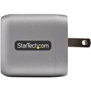 StarTech 30W GaN USB-C Charger with Power Delivery & 6.6ft Cable - Fast Charging for Laptops, Phones & Tablets