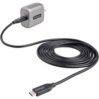 StarTech 30W GaN USB-C Charger with Power Delivery & 6.6ft Cable - Fast Charging for Laptops, Phones & Tablets Default Title