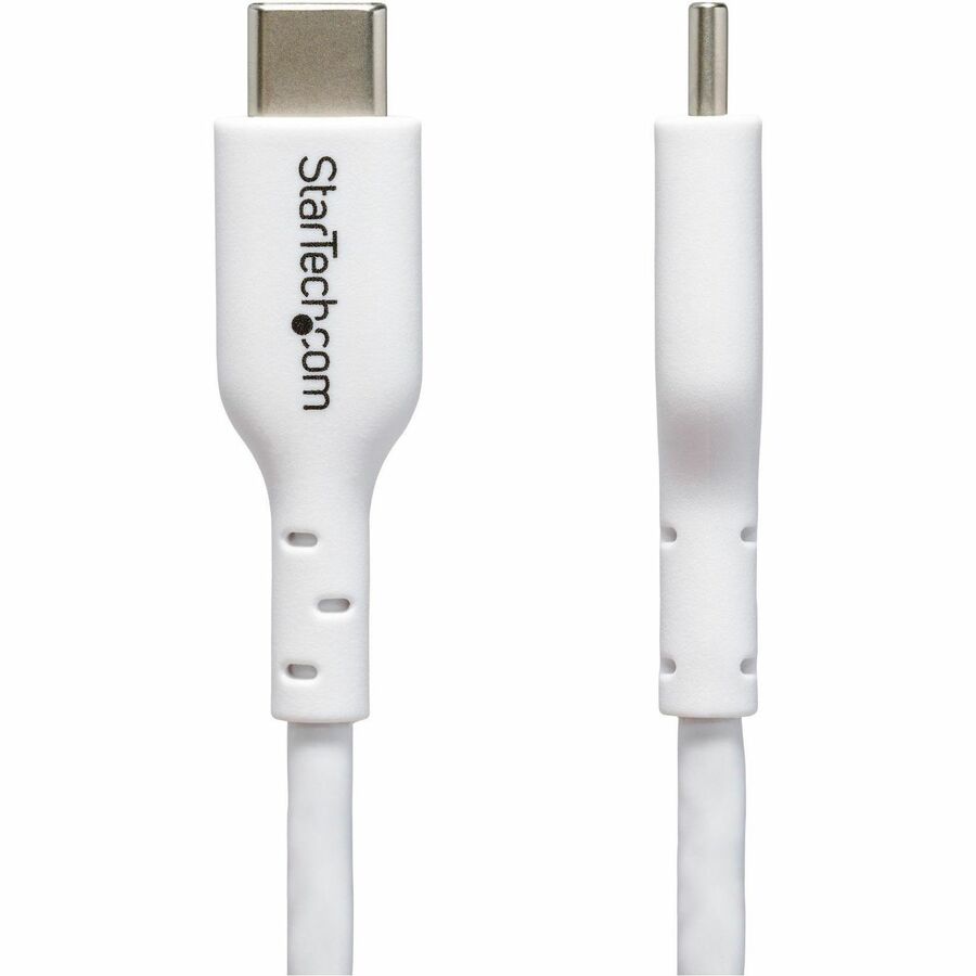 StarTech 3M USB-C Charging Cable 60W PD 3A Fast Charging for Laptops & Mobile Devices - White