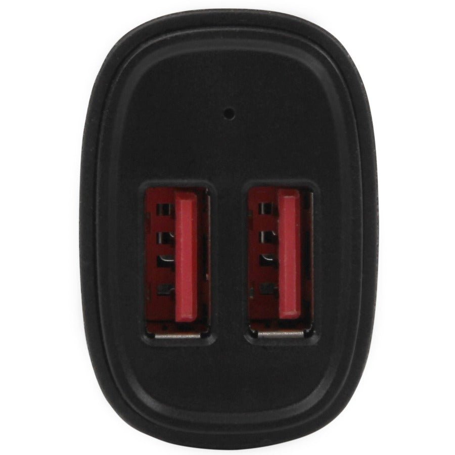 StarTech Dual USB Car Charger, 24W High-Powered, 2 Ports for iPhone & Tablets, Smart IC Technology