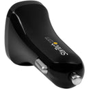 StarTech Dual USB Car Charger, 24W High-Powered, 2 Ports for iPhone & Tablets, Smart IC Technology