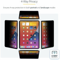 StarTech Privacy Screen for 12.9" iPad Pro - Anti-Glare, 4-Way Privacy, Blue Light Reduction