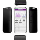 StarTech Privacy Screen for iPhone 15 Pro - 4-Way Protection, Touch Support & Blue Light Reduction