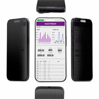StarTech Privacy Screen for iPhone 15 Pro - 4-Way Protection, Touch Support & Blue Light Reduction