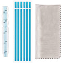 StarTech Universal Privacy Screen Installation Kit with Adhesive Strips and Mounting Tabs for 32" Monitors