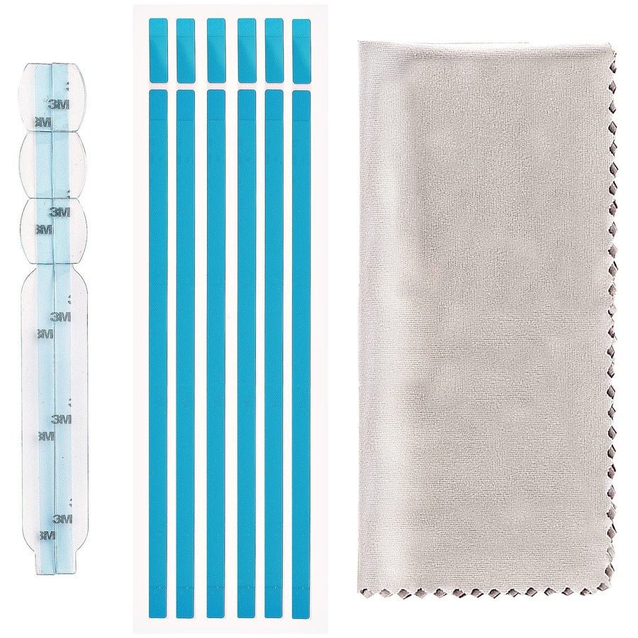 StarTech Universal Privacy Screen Installation Kit with Adhesive Strips and Mounting Tabs for 32" Monitors