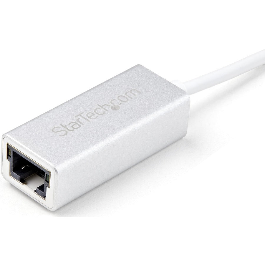 StarTech USB 3.0 Gigabit Ethernet Adapter - Silver, Plug and Play for MacBook & Chromebook