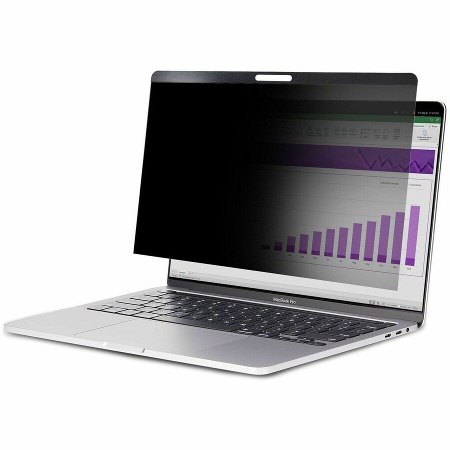 StarTech.com 13" MacBook Privacy Screen Filter - Magnetic, Matte & Glossy, Blue Light Reduction