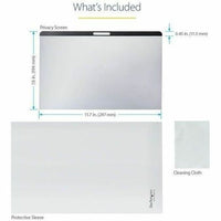 StarTech.com 13" MacBook Privacy Screen Filter - Magnetic, Matte & Glossy, Blue Light Reduction