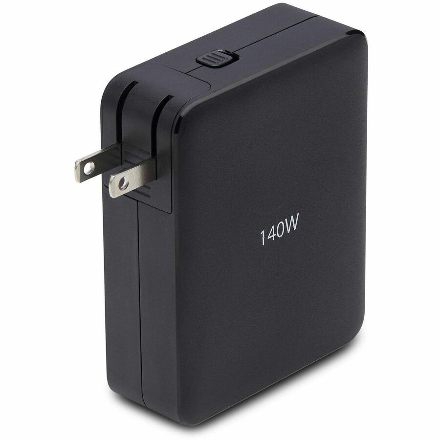 StarTech.com 140W GaN USB-C Charger with 3 USB-C Ports, 1 USB-A, Compact & Efficient Design