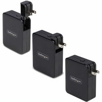 StarTech.com 140W GaN USB-C Charger with 3 USB-C Ports, 1 USB-A, Compact & Efficient Design
