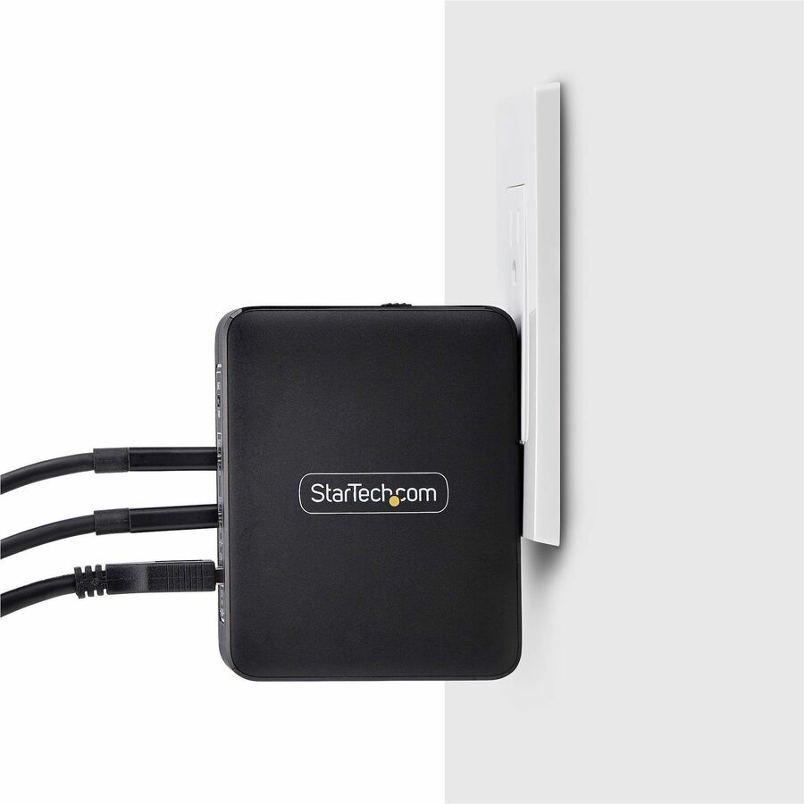 StarTech.com 140W GaN USB-C Charger with 3 USB-C Ports, 1 USB-A, Compact & Efficient Design