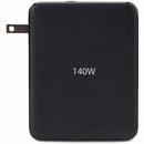 StarTech.com 140W GaN USB-C Charger with 3 USB-C Ports, 1 USB-A, Compact & Efficient Design