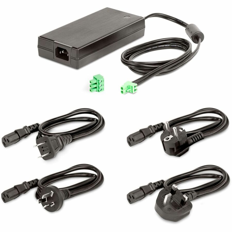 StarTech.com 160W 24V DC Adapter - Universal Power Supply for Industrial USB Hubs