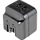 StarTech.com 17W Dual USB Wall Charger - 2 Ports (2.4A & 1A) for Global Travel