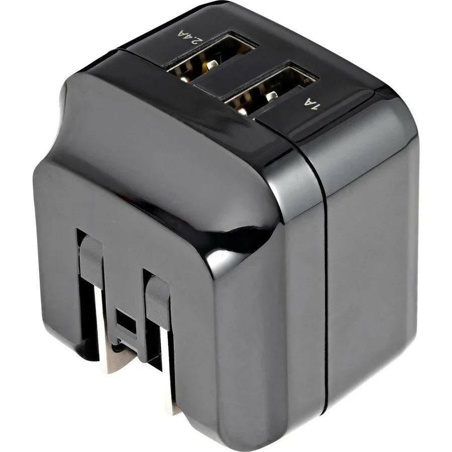 StarTech.com 17W Dual USB Wall Charger - 2 Ports (2.4A & 1A) for Global Travel