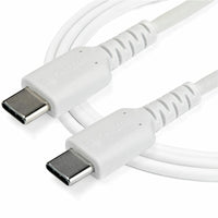 StarTech.com 1M USB-C Charge Cable 60W with Aramid Fiber, Durable Design for Fast Syncing