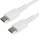 StarTech.com 1M USB-C Charge Cable 60W with Aramid Fiber, Durable Design for Fast Syncing Default Title