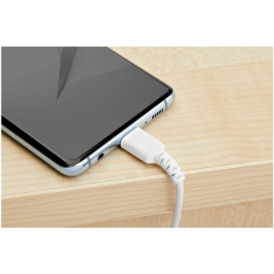 StarTech.com 1M USB-C Charge Cable 60W with Aramid Fiber, Durable Design for Fast Syncing