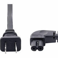 StarTech.com 3ft Right Angle Laptop Power Cord - NEMA 1-15P to IEC C7 - UL Listed, Durable, Black