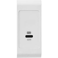 StarTech.com 60W USB-C Charger with PD & 6.6ft Cable | Fast Charging for Laptops, Phones & Tablets
