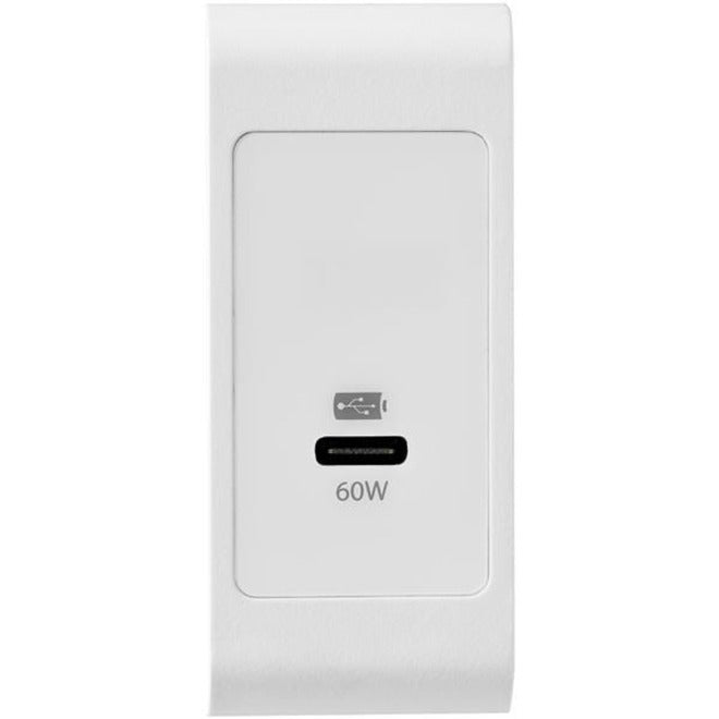StarTech.com 60W USB-C Charger with PD & 6.6ft Cable | Fast Charging for Laptops, Phones & Tablets