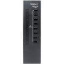 StarTech.com 8-Port USB Charging Station Hub, 96W Power, 2.4A Per Port, Safety Features