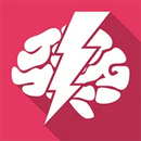 Stylized brain graphic with lightning bolt, symbolizing stress relief and mental resilience in the Stress Management Program by Transform 42: Enhance Workplace Calm, Boost Resilience, and Improve Performance.