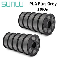 Sunlu 10 Rolls of 1kg PLA, PETG, PLA Plus Filaments - Durable 3D Printing Material Set PLA PLUS 10GY United States