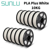 SUNLU 3D Filament Set - 10 Rolls PLA PETG PLA Plus, 1.75mm, 1KG Each, Premium Multicolor PLA PLUS 10WT United States