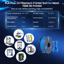Sunlu PLA Plus 1.75mm 5Kg Colorful Filament for Vivid 3D Printing and Strong, Smooth Output