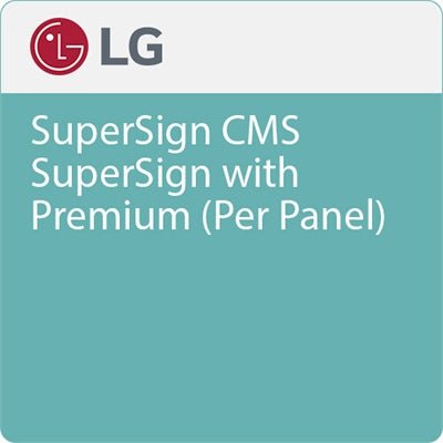 SuperSign CMS Software Pro Panel - Premium Digital Signage Solution by LG Commercial