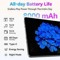 SVITOO 11-Inch Android 15 Tablet, 12GB RAM, 128GB ROM, Octa-Core T606, Gaming & Productivity Powerhouse