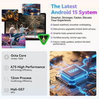 SVITOO 11-Inch Android 15 Tablet, 12GB RAM, 128GB ROM, Octa-Core T606, Gaming & Productivity Powerhouse