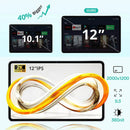 SVITOO 12" Android Tablet - 24GB RAM, 128GB ROM, 2K Display, 8000mAh Battery, Fast Charging