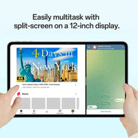 SVITOO 12" Android Tablet - 24GB RAM, 128GB ROM, 2K Display, 8000mAh Battery, Fast Charging