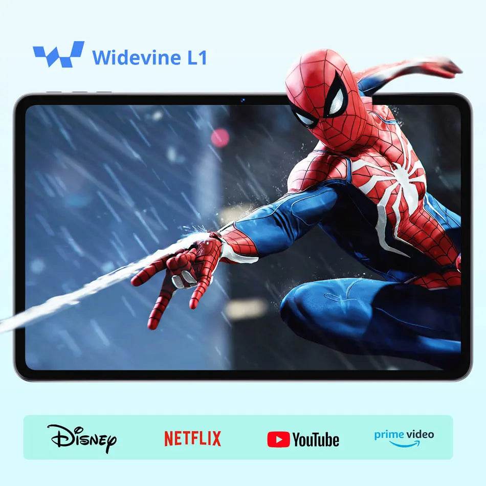 SVITOO 12" Android Tablet - 24GB RAM, 128GB ROM, 2K Display, 8000mAh Battery, Fast Charging