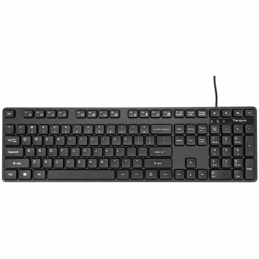 Targus 108 - Key USB Wired Keyboard and Ergonomic Optical Mouse Bundle for Windows and Mac - Store 42