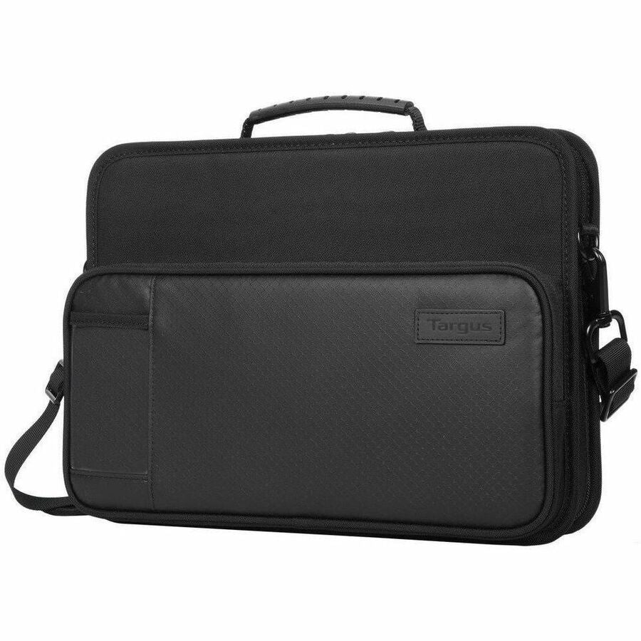 Targus 11.6" Slim Black Work-In Case for Chromebook and Notebooks with Padded Straps and Hard Sides
