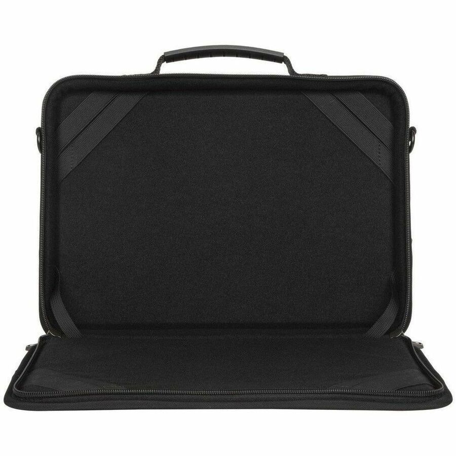 Targus 11.6" Slim Black Work-In Case for Chromebook and Notebooks with Padded Straps and Hard Sides