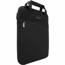 Targus 14" Neoprene Sleeve - Black, Versatile 3-Way Carry with Zippered Pocket & ID Holder
