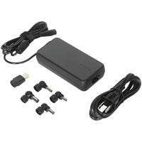 Targus 90W Semi-Slim Universal Laptop Charger with Tips for Acer, Dell, HP & More