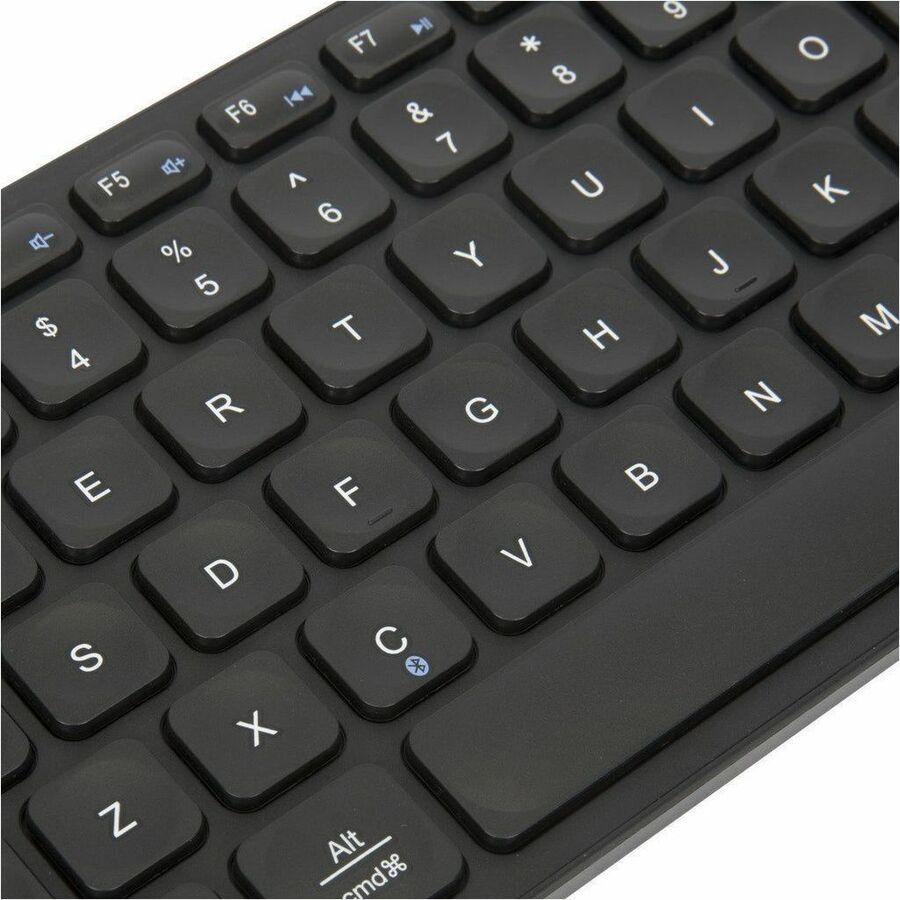 Targus Compact Multi-Device Bluetooth 5.1 Antimicrobial Keyboard – Slim Design & Battery Indicator