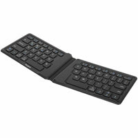 Targus Foldable Ergonomic Keyboard with BT 5.1 - Antimicrobial Protection, Multi - Device, Travel - Friendly - Store 42