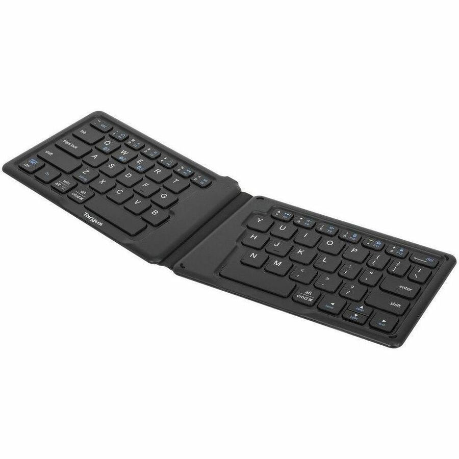 Targus Foldable Ergonomic Keyboard with BT 5.1 - Antimicrobial Protection, Multi - Device, Travel - Friendly - Store 42