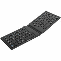 Targus Foldable Ergonomic Keyboard with BT 5.1 - Antimicrobial Protection, Multi - Device, Travel - Friendly - Store 42