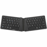 Targus Foldable Ergonomic Keyboard with BT 5.1 - Antimicrobial Protection, Multi - Device, Travel - Friendly - Store 42