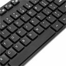 Targus USB Wired Keyboard, 108-Key QWERTY, Full-Size Ergonomic, Plug and Play, Windows & Mac Compatible