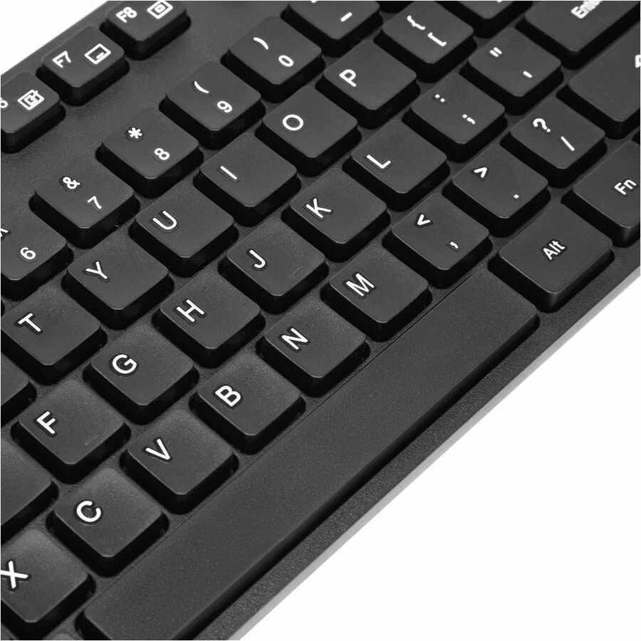 Targus USB Wired Keyboard, 108-Key QWERTY, Full-Size Ergonomic, Plug and Play, Windows & Mac Compatible